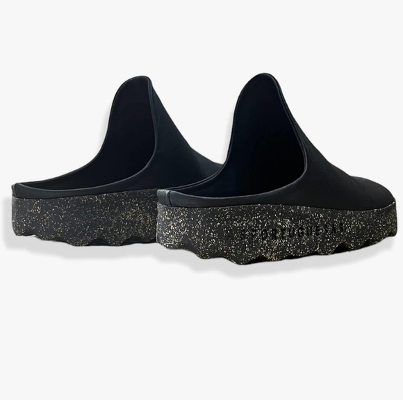 ASPORTUGUESAS clogs women Size 9 Black 000 Corn Biofiber - Picture 6 of 12